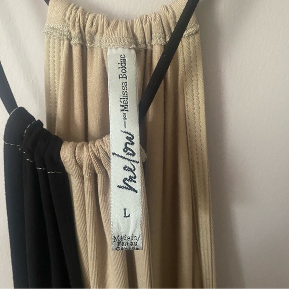 NWOT Halter Midi Black Dress Size Large - Picture 8 of 10